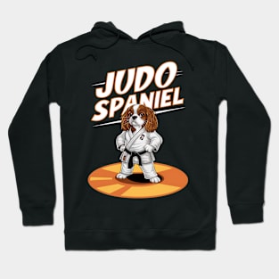 Judo Spaniel: A Karate Dog Champion Design Hoodie